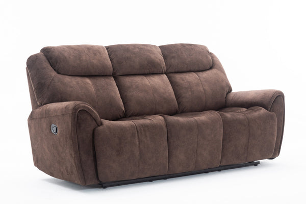 88" X 40" X 40" Brown  Sofa