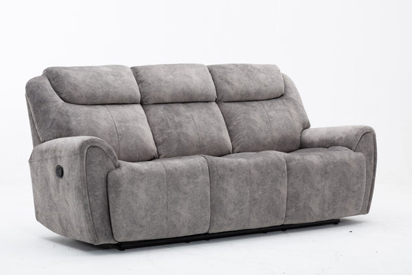 88" X 40" X 40" Gray  Sofa