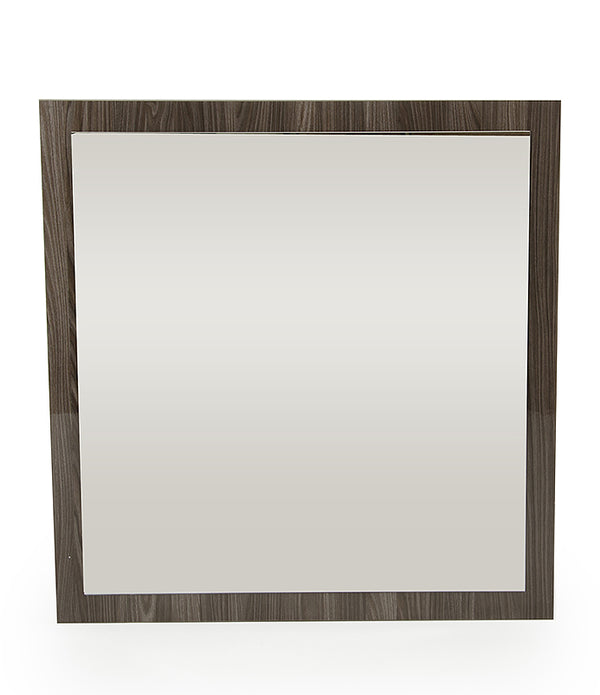 41' Grey MDF  Glass  and Veneer Mirror