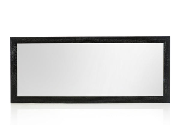 20' Black MDF and Glass Mirror