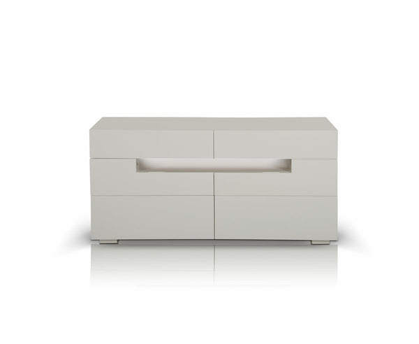 28' White MDF Dresser