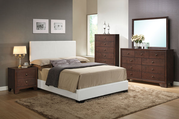 Full Bed (Panel), White Pu