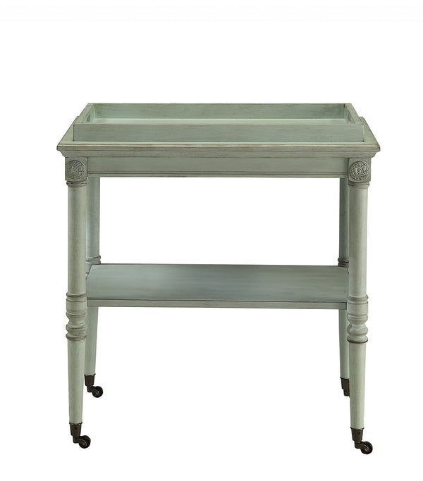 30' X 18' X 32' Antique Green Mdf Tray Table