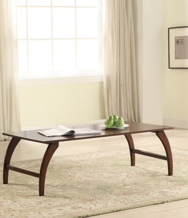 3 Piece Pack Coffee and End Table Set in Walnut - MDF Walnut