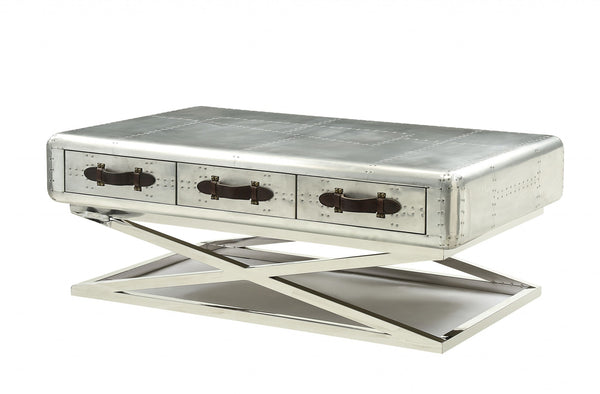 51' X 33' X 19' Aluminum Coffee Table