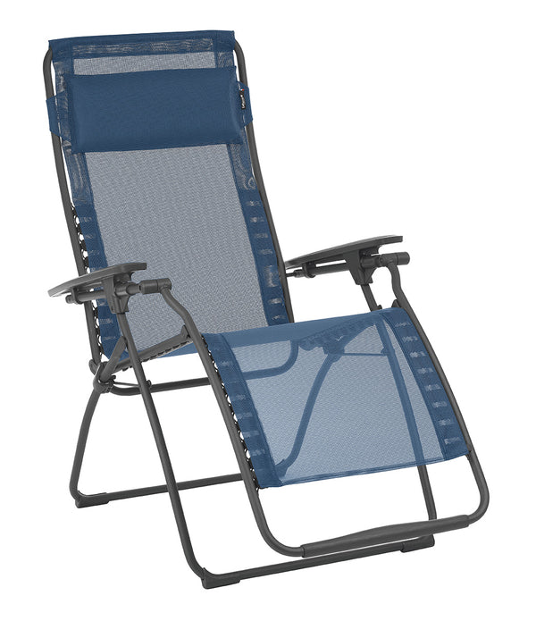 Zero Gravity Recliner - Basalt Steel Frame - Ocean Fabric