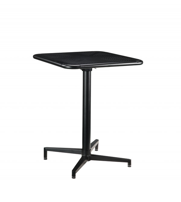 24' X 24' X 30' Black Metal Folding Table