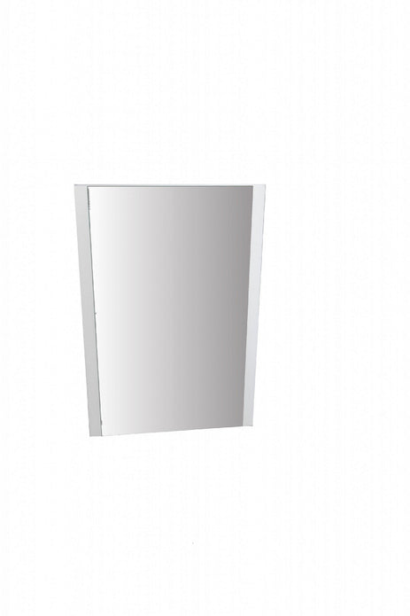 30 X 1 X 48 White Glass Mirror