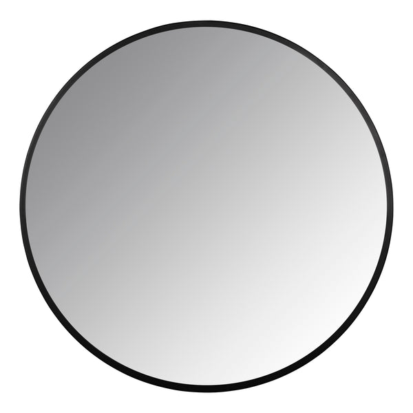 Minimalist Black Round Wall Mirror