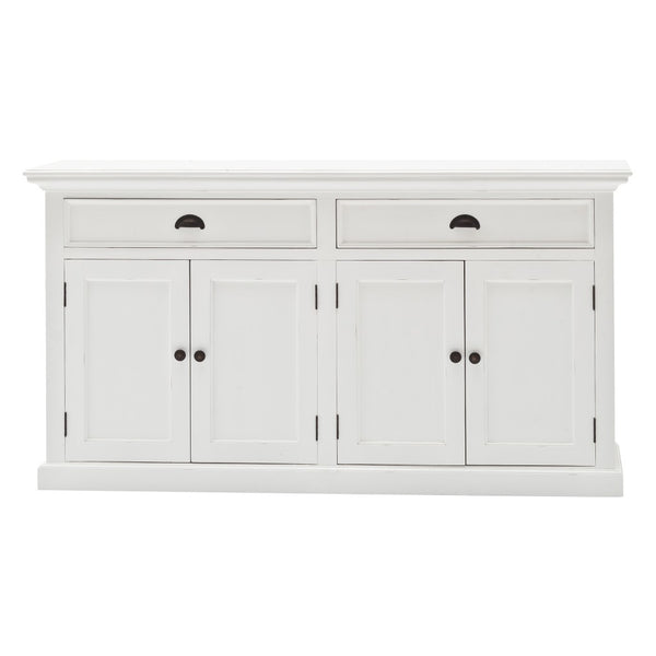 Modern Farmhouse White Buffet Server