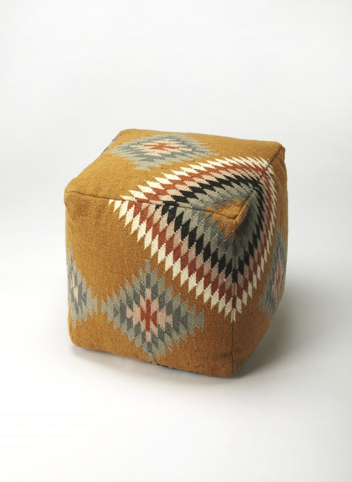 Southwest Lodge Pouf Ottoman