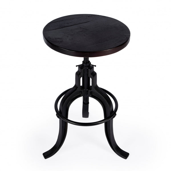 Iron Revolving Bar Stool