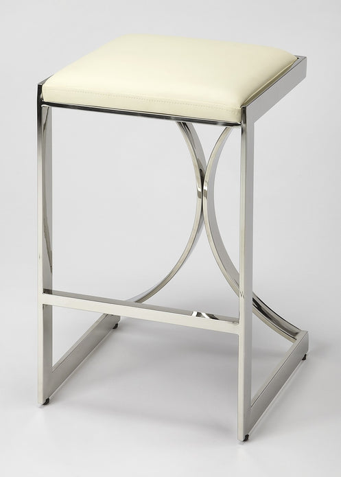 Silver Plated Counter Stool