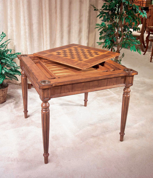 Antique Cherry Multi Game Table