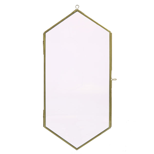 Jumbo Gold Metal Diamond Hanging Frame