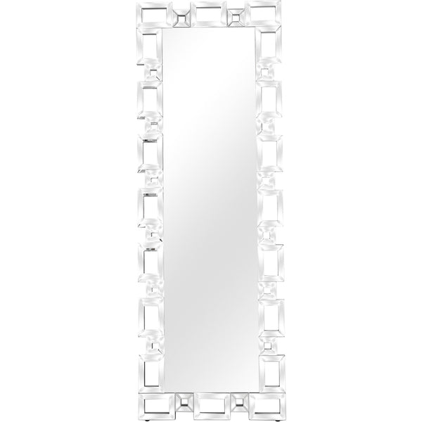 Silver Linked Full Length Mirror