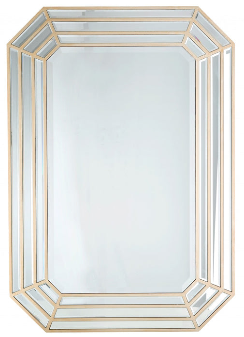 Emerald Cut Wall Mirror