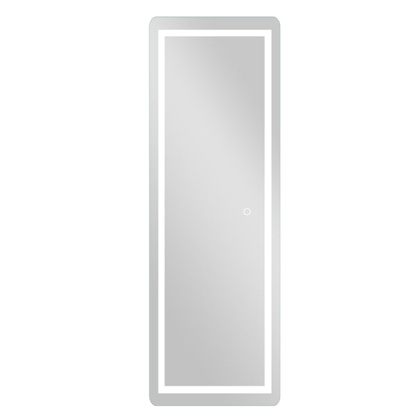 LED Strip Rounded Rectangle Wall Mirror